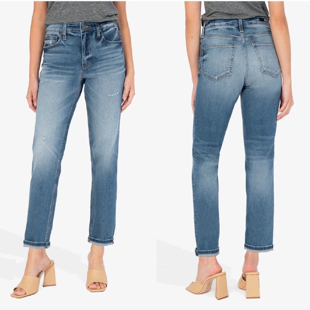KUT FROM THE KLOTH Rachael High Rise Mom Jean